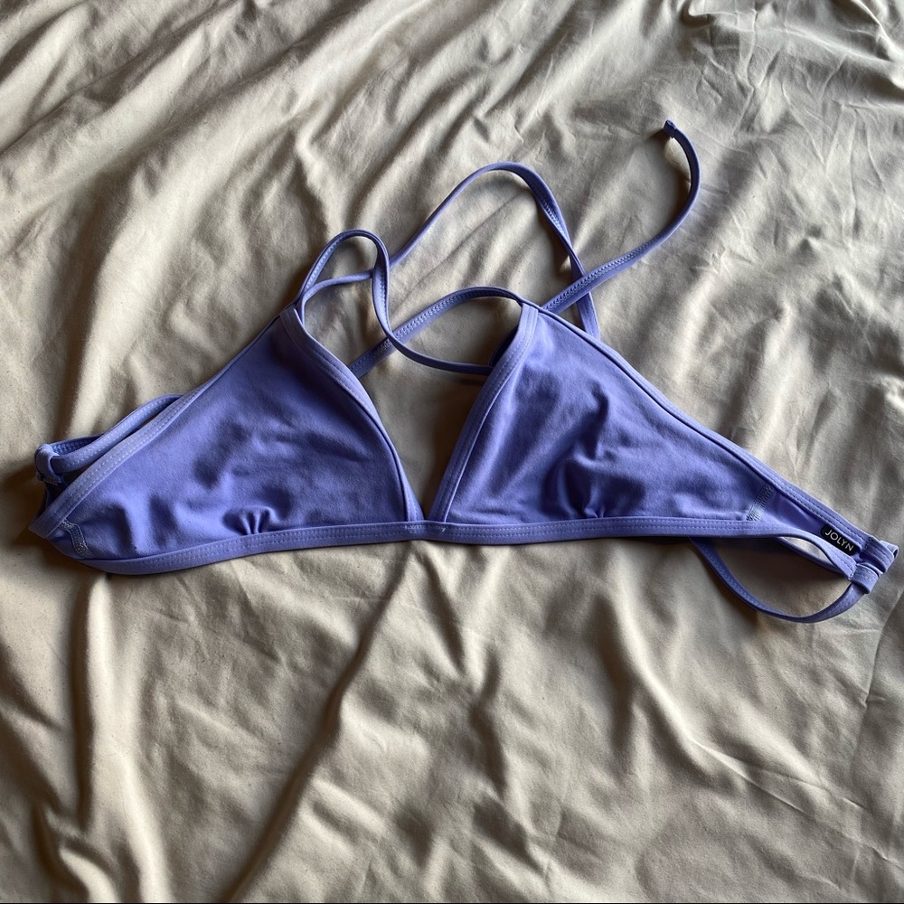 Jolyn Triangle Top in Light Purple